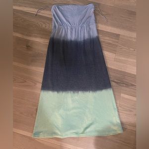 Michael Stars Strapless Ombré Dress